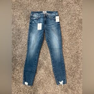 NWT Paige Women’s Verdugo Ankle Jeans Flo Destructed 27